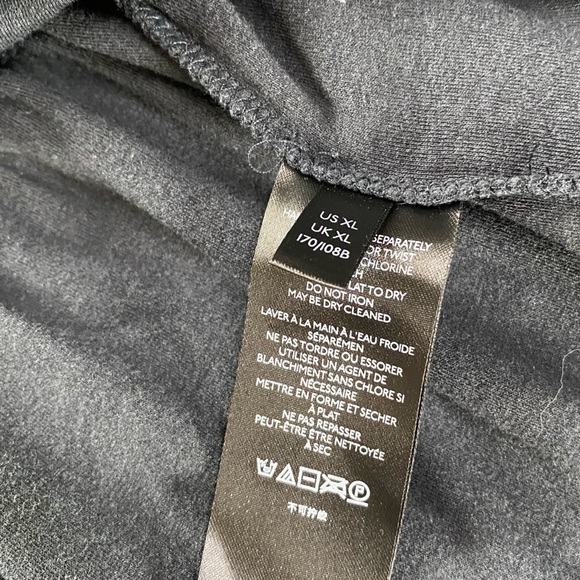 Anthropologie Ruched Tiered Maxi Dress, XL, Black Smocked, Stretchy, Cottagecore - Picture 9 of 10